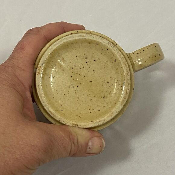 lot of 4 vintage pottery mugs a Hall 1789 made is USA unmarked Japan retro kitch - Picture 7 of 15